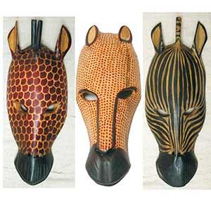 masques d'animaux