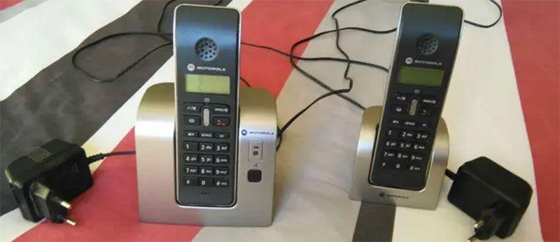 Téléphones sans fil duo